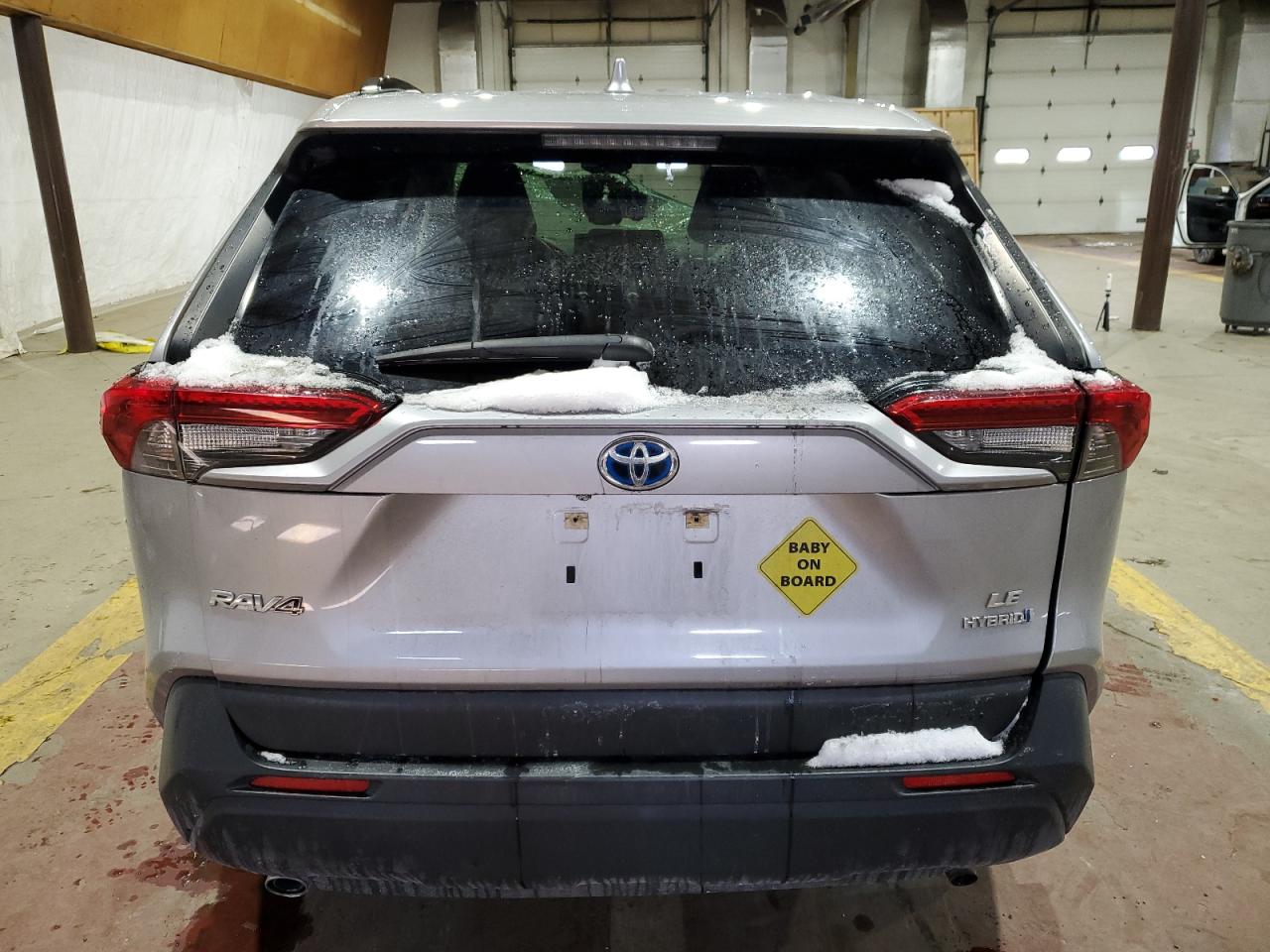 2020 Toyota RAV 4 VIN JTMM6RFV8LD005676 Copart auction photo, all over damage thumbnail 6