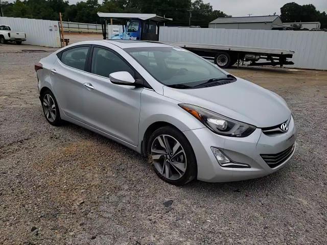 2014 Hyundai Elantra VIN KMHDH4AE6EU164988 Copart auction photo, water/flood / all over damage thumbnail 11