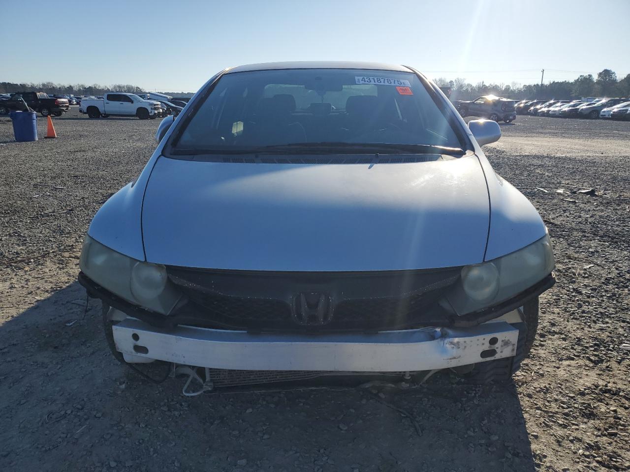 2011 Honda Civic VIN 2HGFA1F54BH300317 Copart auction photo, front end damage thumbnail 5