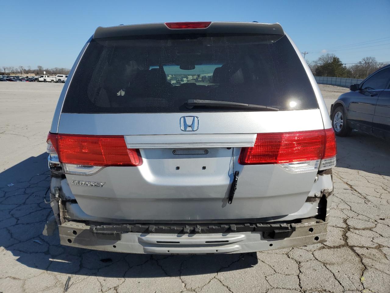 2010 Honda Odyssey VIN 5FNRL3H7XAB005503 Copart auction photo, rear end / side damage thumbnail 6