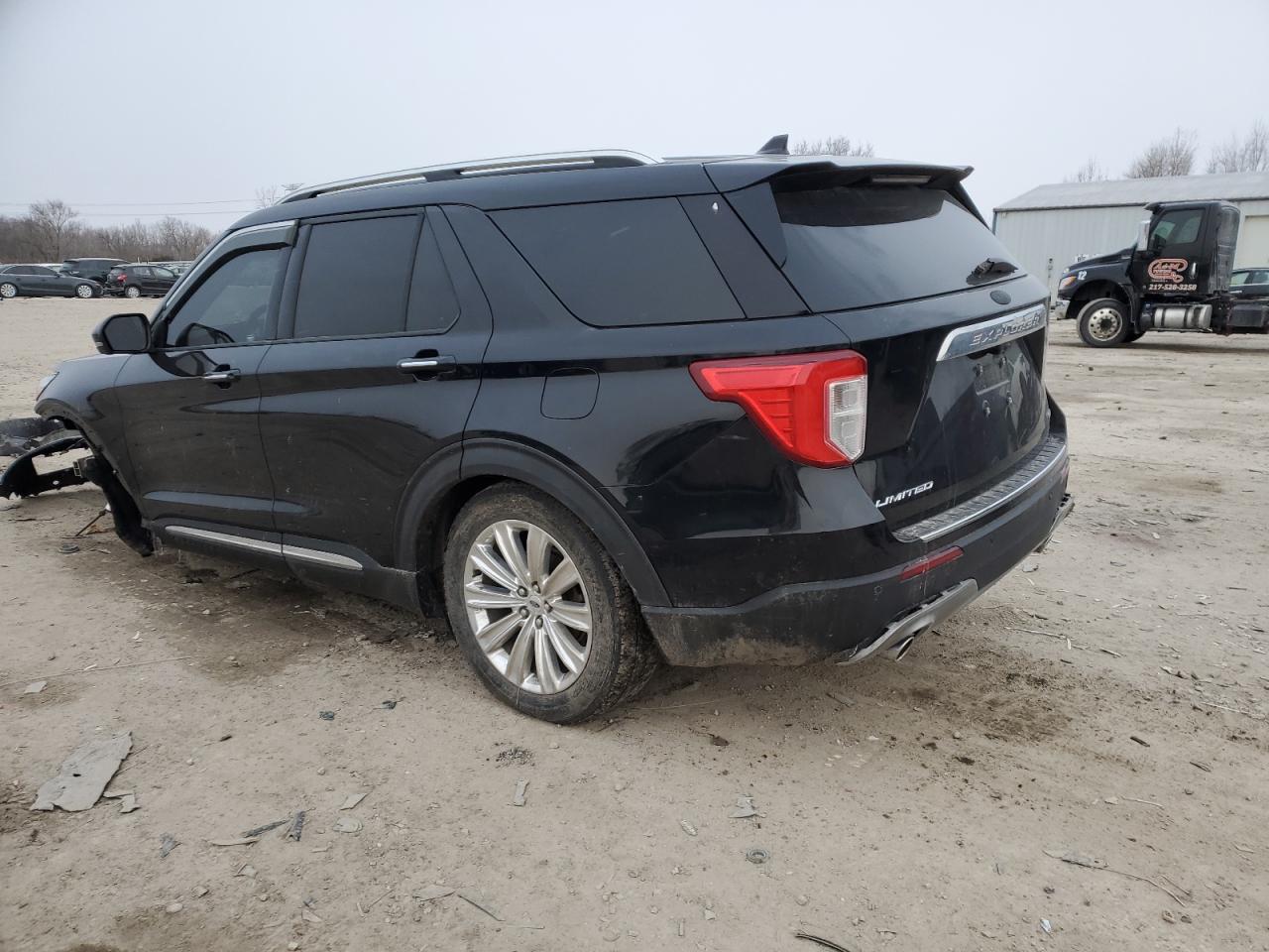 2020 Ford Explorer VIN 1FMSK8FH8LGC00355 Copart auction photo, front end damage thumbnail 2
