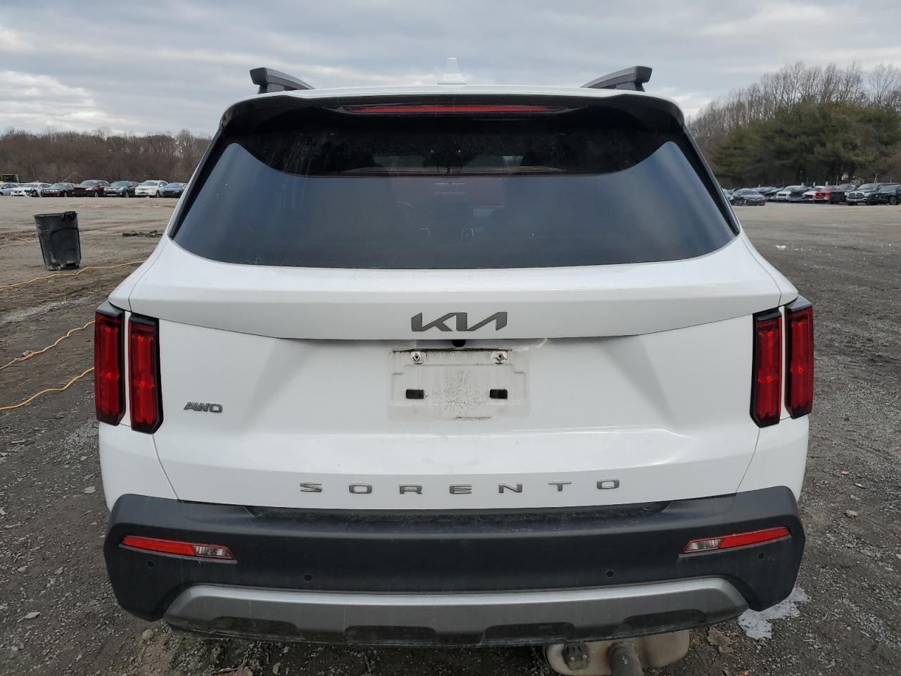 2022 KIA Sorento VIN 5XYRKDLF1NG100148 Copart auction photo, side / undercarriage damage thumbnail 6