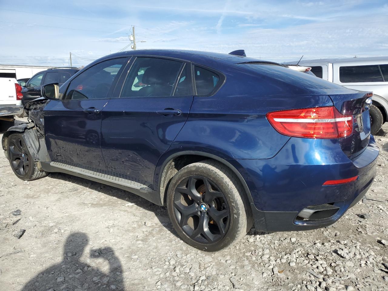 2013 BMW X6 VIN 5UXFG8C52DL591429 Copart auction photo, front end damage thumbnail 2