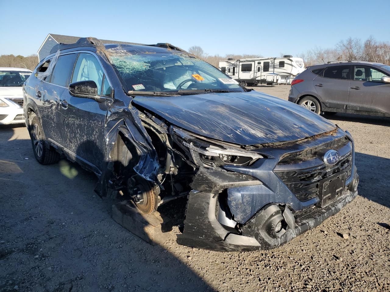2024 Subaru Outback VIN 4S4BTADC1R3184818 Copart auction photo, rollover damage thumbnail 4