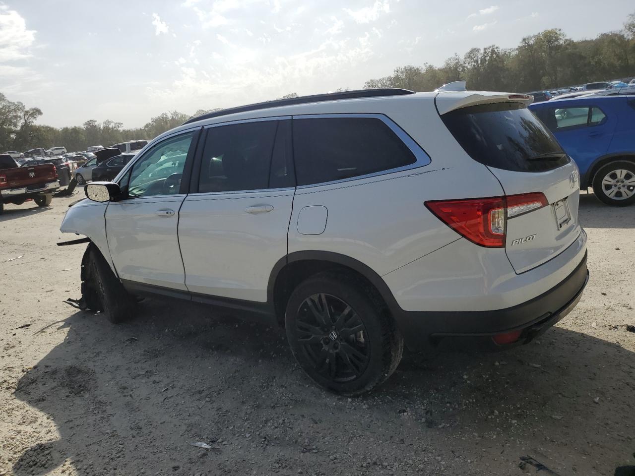 2021 Honda Pilot VIN 5FNYF5H21MB008247 Copart auction photo, front end damage thumbnail 2