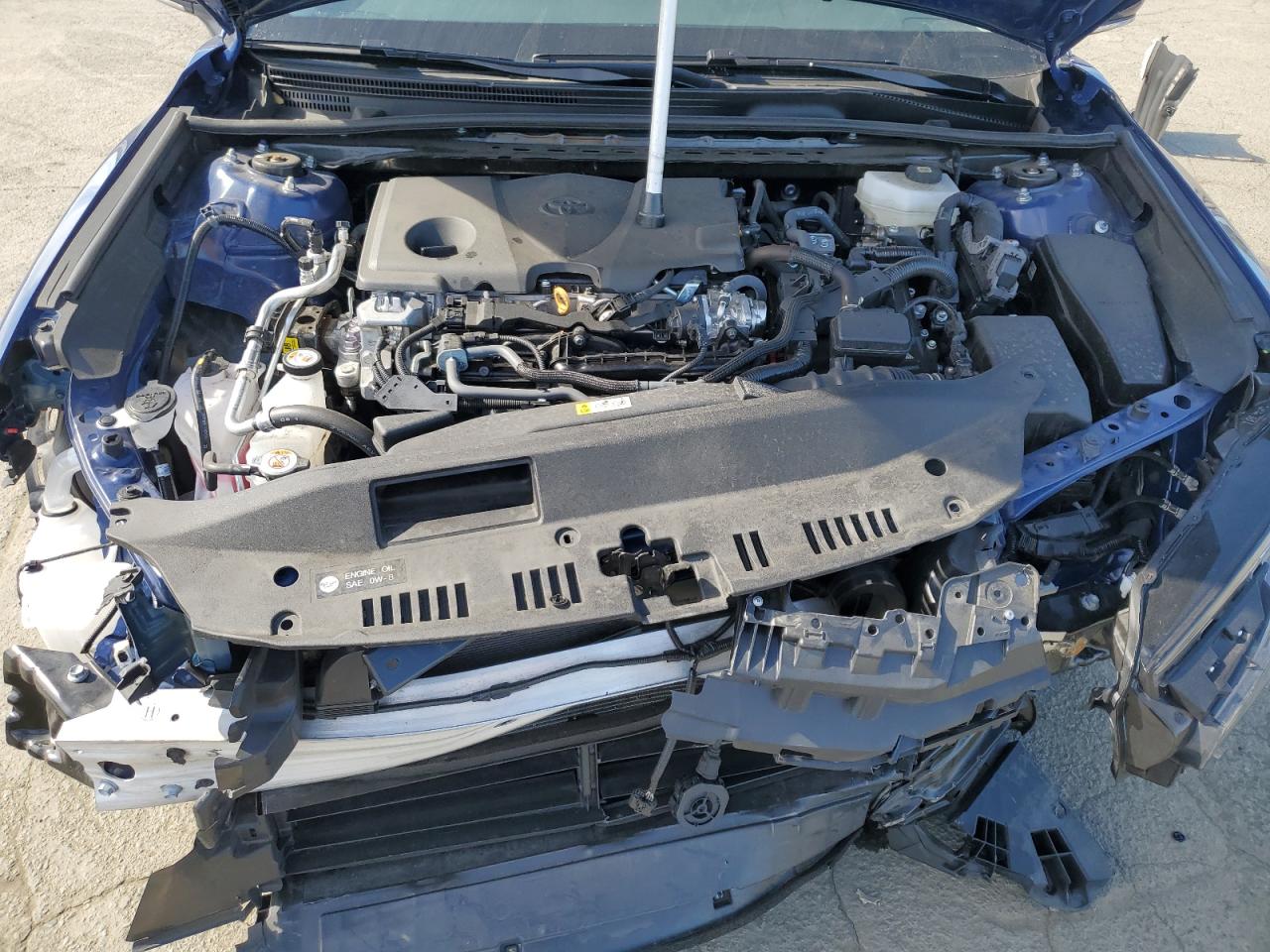2025 Toyota Camry VIN 4T1DAACK4SU009891 Copart auction photo, front end / rear end damage thumbnail 11