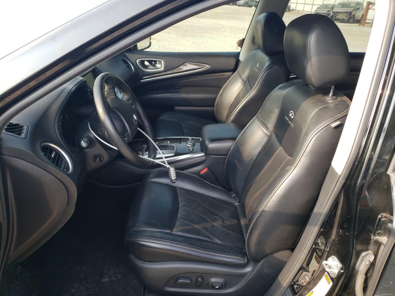 2014 Infiniti QX60 VIN 5N1AL0MN8EC510504 Copart auction photo, vandalism / side damage thumbnail 7
