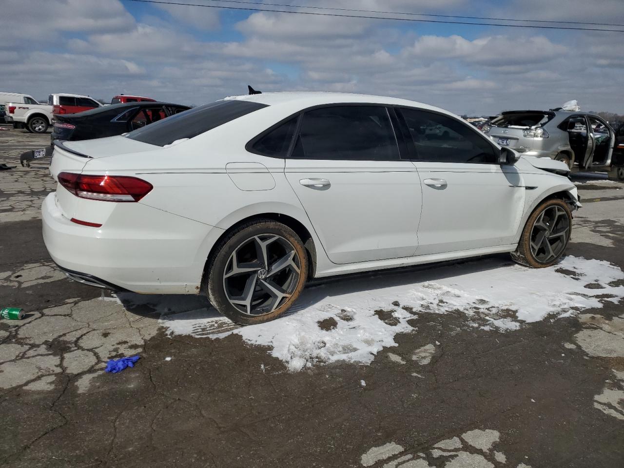 2020 Volkswagen Passat VIN 1VWMA7A36LC025243 Copart auction photo, front end damage thumbnail 3
