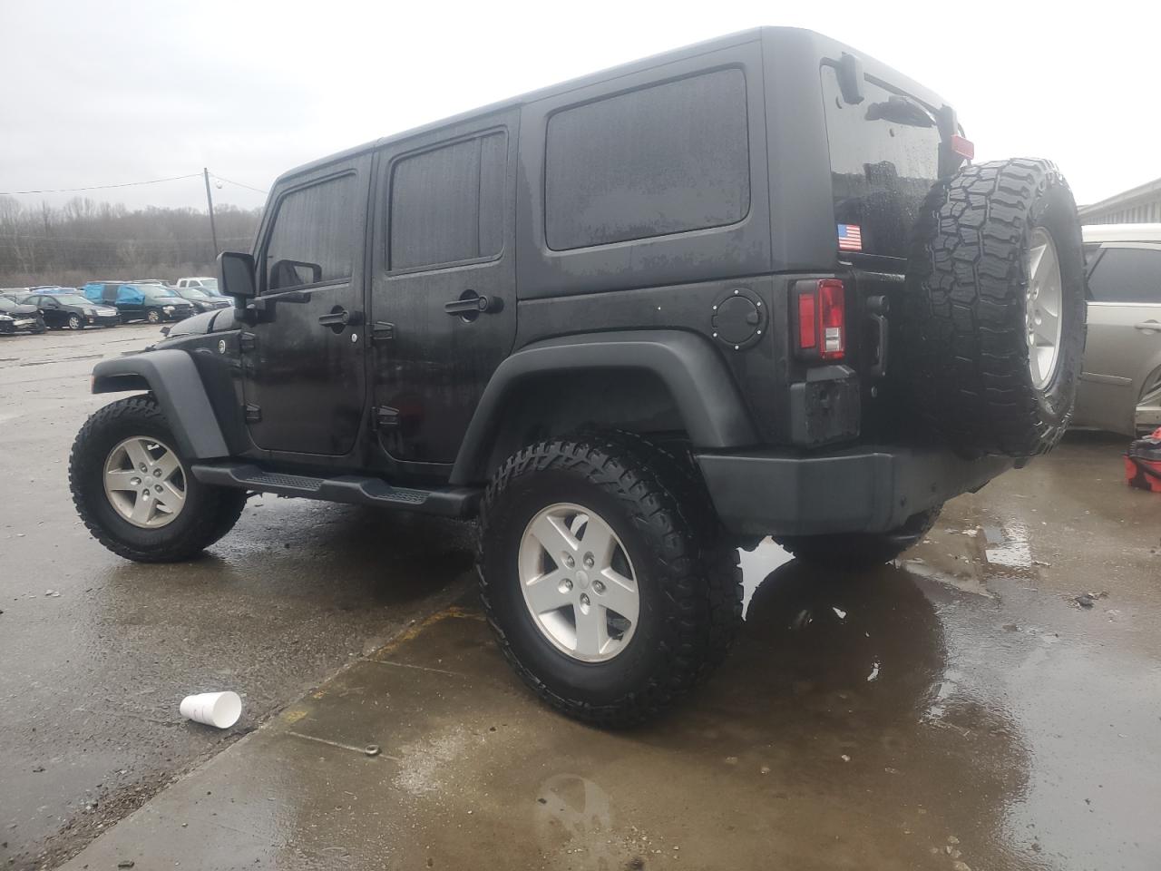 2017 Jeep Wrangler VIN 1C4BJWDG9HL716292 Copart auction photo, front end damage thumbnail 2