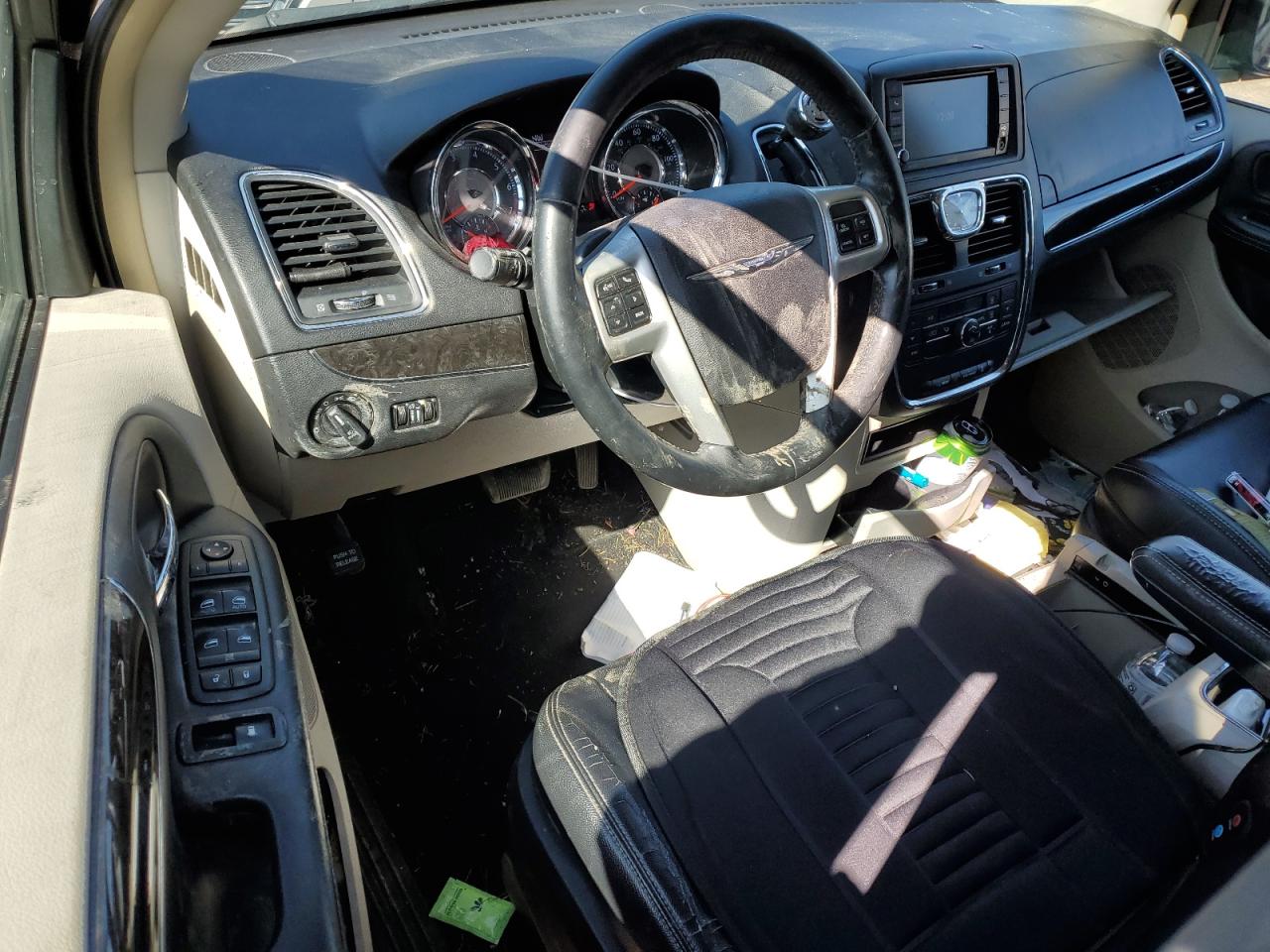2014 Chrysler Town & Country VIN 2C4RC1BG8ER426188 Copart auction photo, front end / side damage thumbnail 8