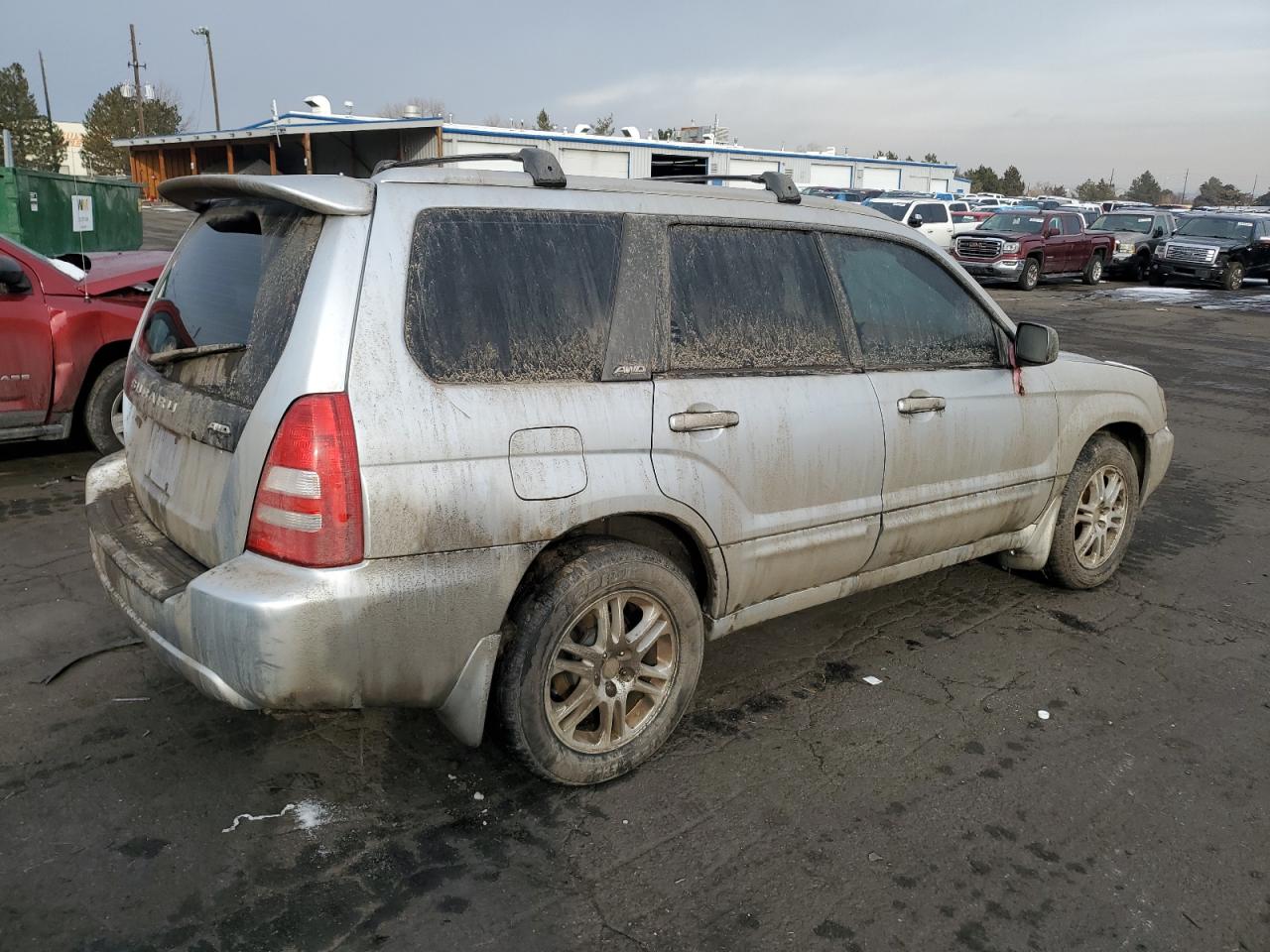 2004 Subaru Forester VIN JF1SG69644H722910 Copart auction photo, mechanical damage thumbnail 3