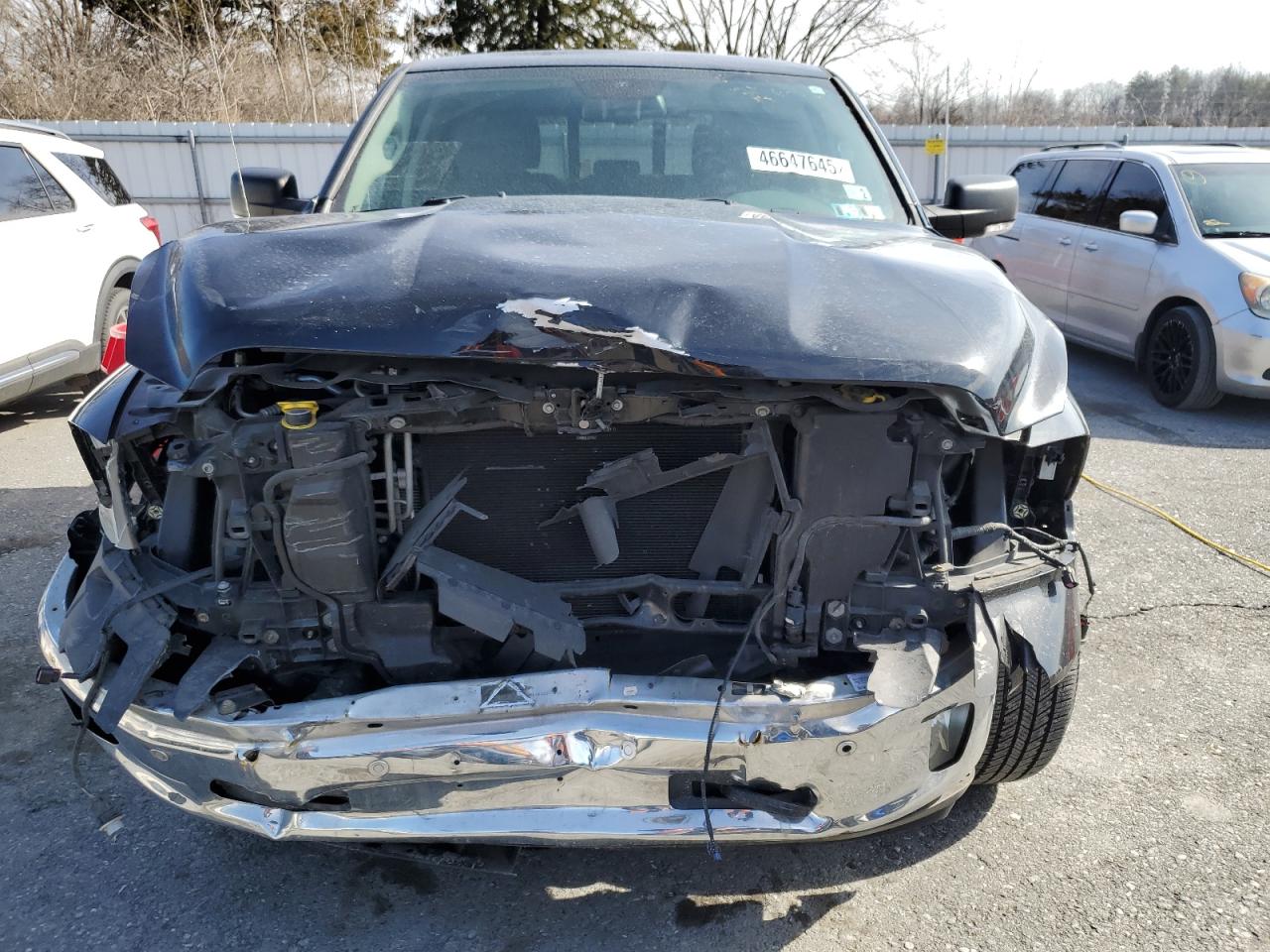 2015 RAM 1500 VIN 1C6RR7GG6FS564443 Copart auction photo, front end damage thumbnail 5