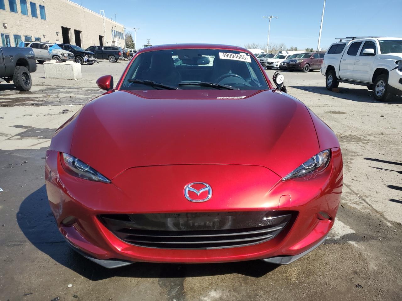 2022 Mazda MX-5 VIN JM1NDAM76N0508438 Copart auction photo, side damage thumbnail 5