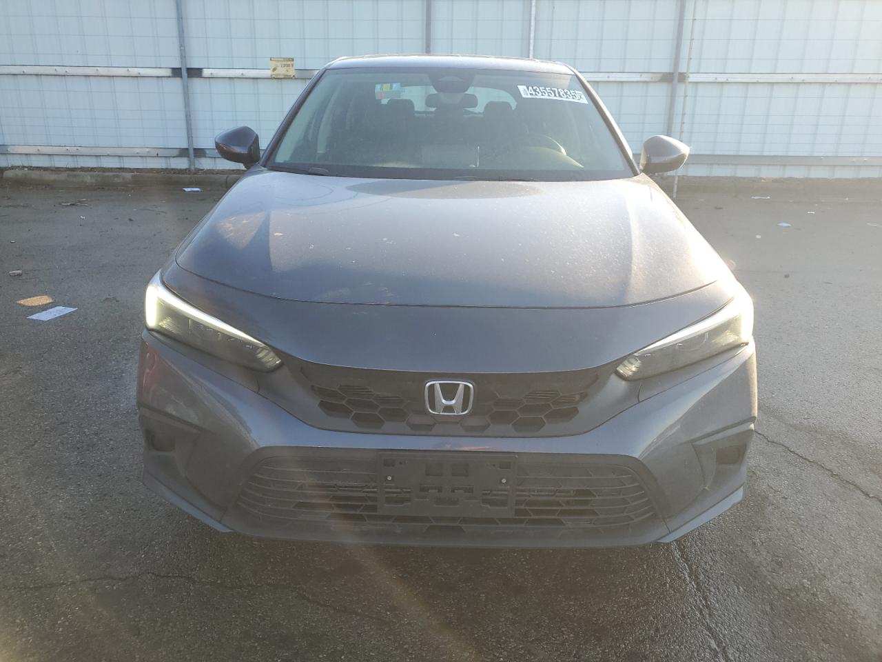 2022 Honda Civic VIN 19XFL1H76NE005887 Copart auction photo, rear end damage thumbnail 5