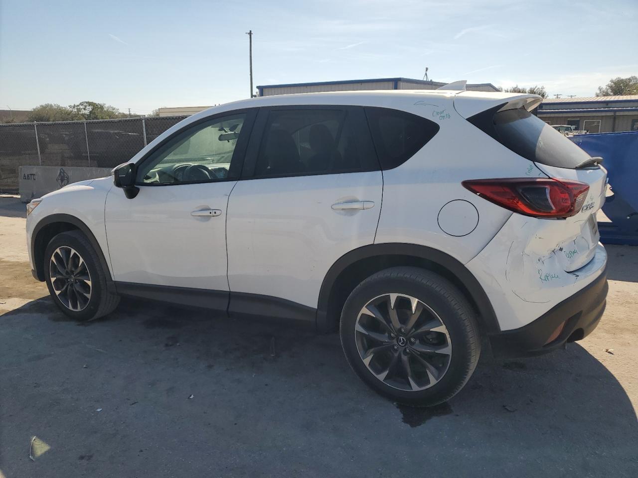 2016 Mazda CX-5 VIN JM3KE2DY3G0768241 Copart auction photo, rear end / front end damage thumbnail 2