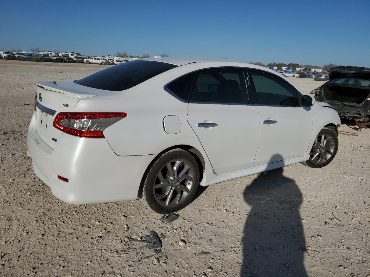 2013 Nissan Sentra VIN 3N1AB7AP1DL670266 Copart auction photo, front end damage thumbnail 3