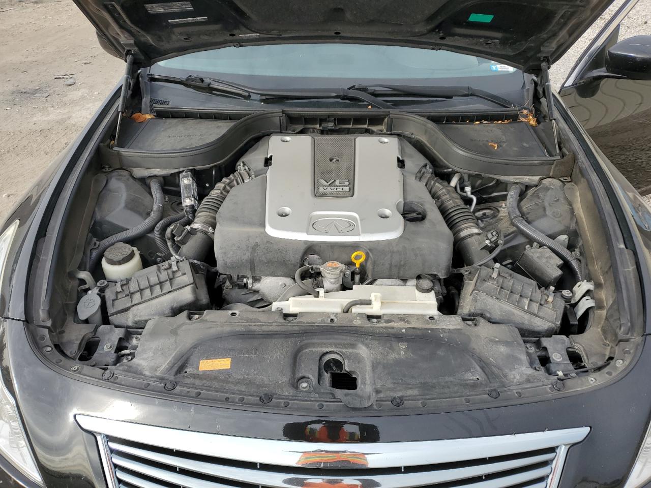 2015 Infiniti Q40 VIN JN1CV6AR4FM521595 Copart auction photo, vandalism damage thumbnail 11