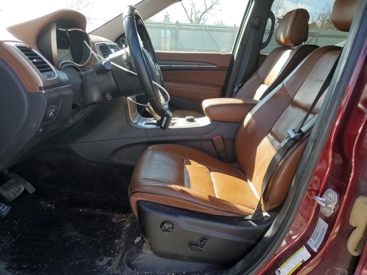2016 Jeep Grand Cherokee VIN 1C4RJFJG3GC399563 Copart auction photo, front end / all over damage thumbnail 7