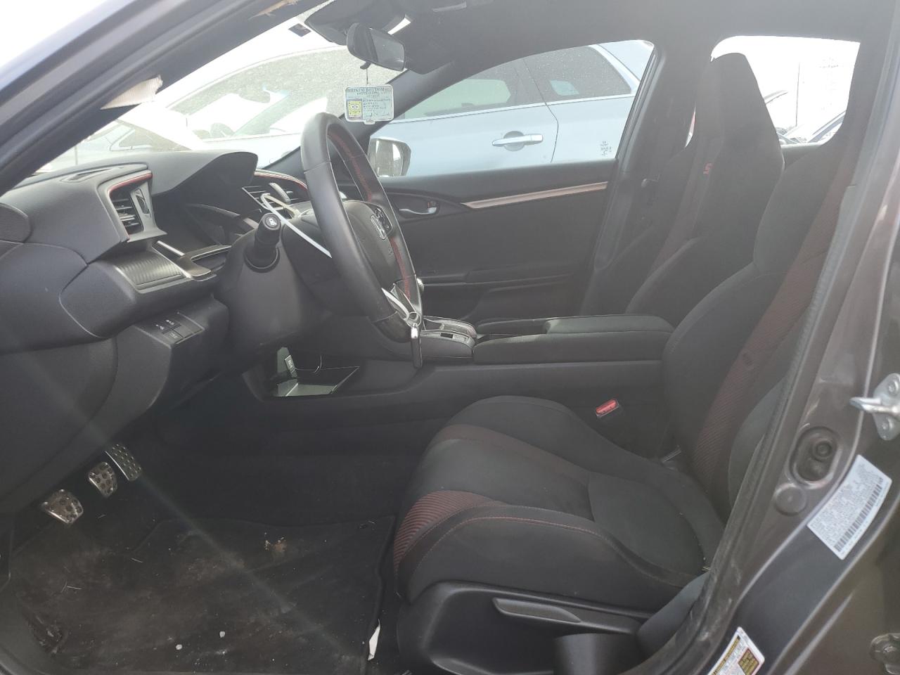 2020 Honda Civic VIN 2HGFC1E52LH709171 Copart auction photo, front end / rear end damage thumbnail 7