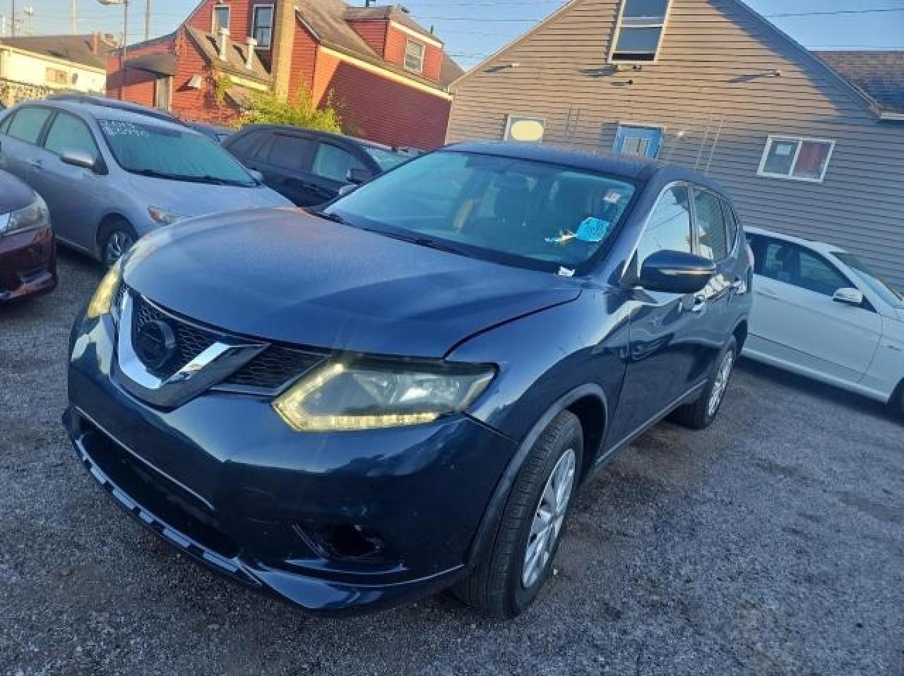 2015 Nissan Rogue VIN KNMAT2MT2FP554667 Copart auction photo, normal wear / minor dent/scratches damage thumbnail 2