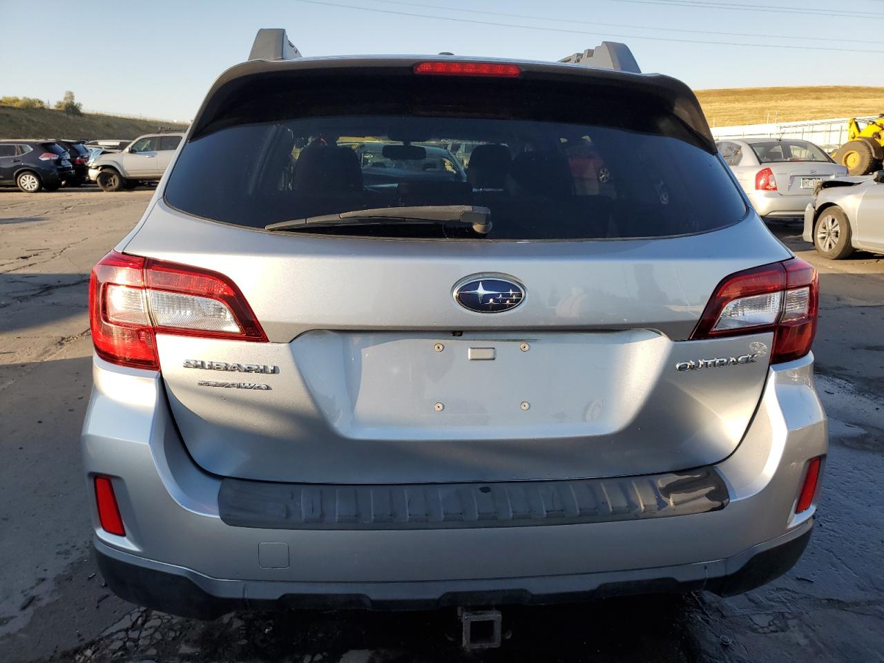 2015 Subaru Outback VIN 4S4BSBCC4F3343160 Copart auction photo, front end / side damage thumbnail 6
