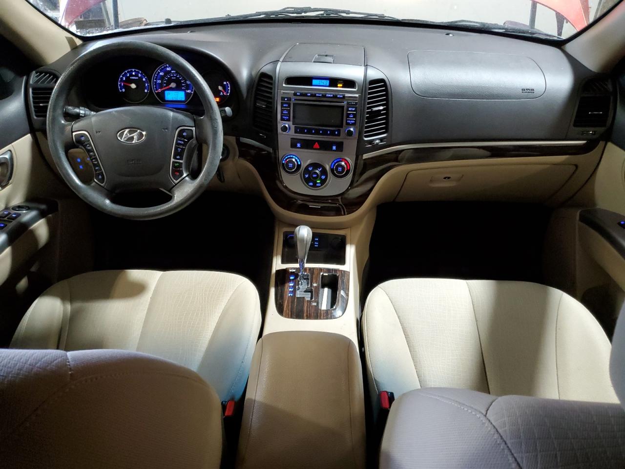 2010 Hyundai Santa Fe VIN 5NMSGDAB8AH407903 Copart auction photo, front end damage thumbnail 8