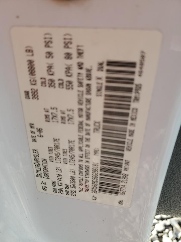2006 Dodge RAM VIN 3D7KR28D56G286181 Copart auction photo, front end damage thumbnail 12