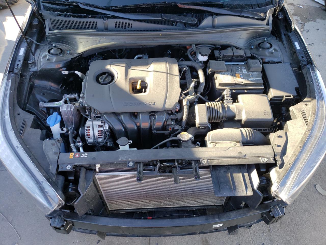 2024 KIA Forte VIN 3KPF24AD7RE713625 Copart auction photo, rear end / front end damage thumbnail 11