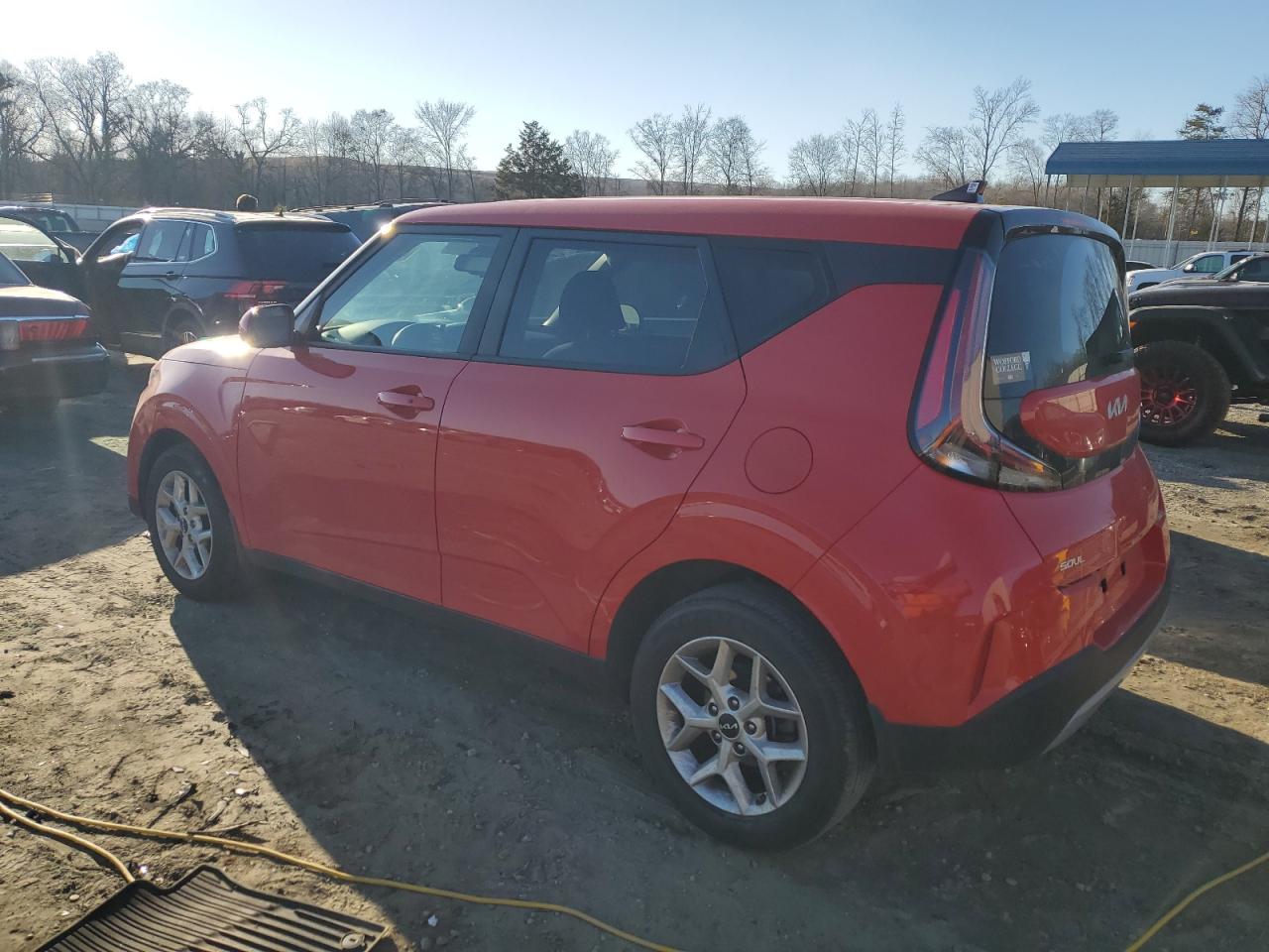 2024 KIA Soul VIN KNDJ23AU2R7223291 Copart auction photo, front end / side damage thumbnail 2