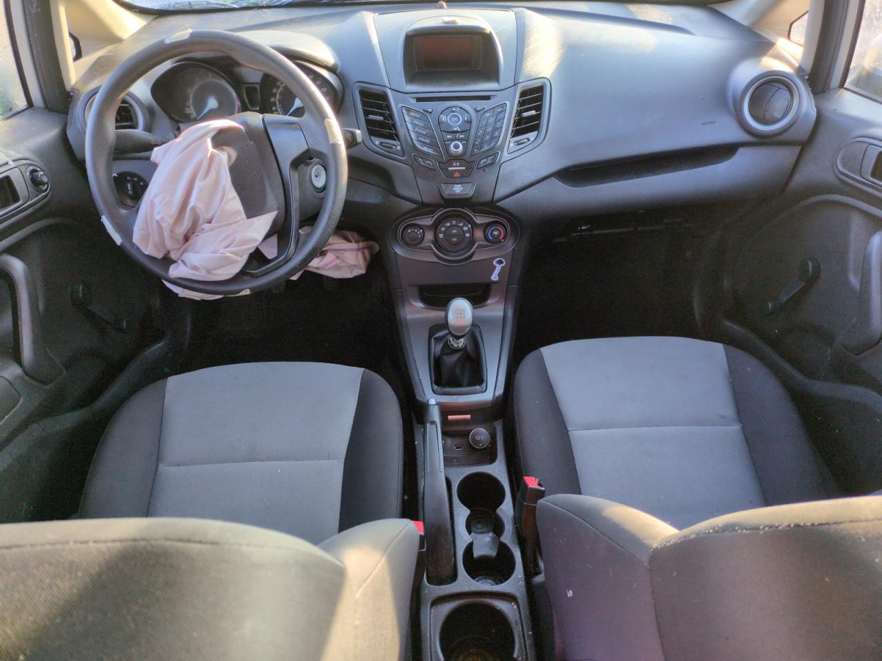 2019 Ford Fiesta VIN 3FADP4AJ7KM130472 Copart auction photo, front end / side damage thumbnail 8