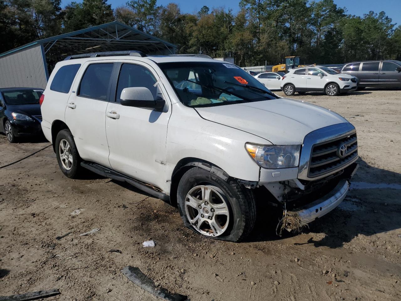 2017 Toyota Sequoia VIN 5TDZY5G12HS068983 Copart auction photo, front end / undercarriage damage thumbnail 4