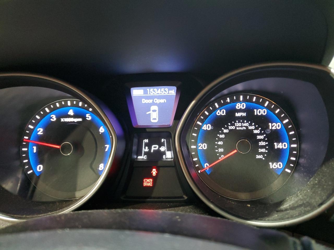 2013 Hyundai Elantra VIN KMHD35LE0DU029926 Copart auction photo, rear end / side damage thumbnail 9