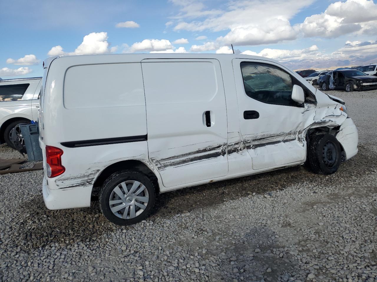 2018 Nissan NV VIN 3N6CM0KN4JK701576 Copart auction photo, side / front end damage thumbnail 3