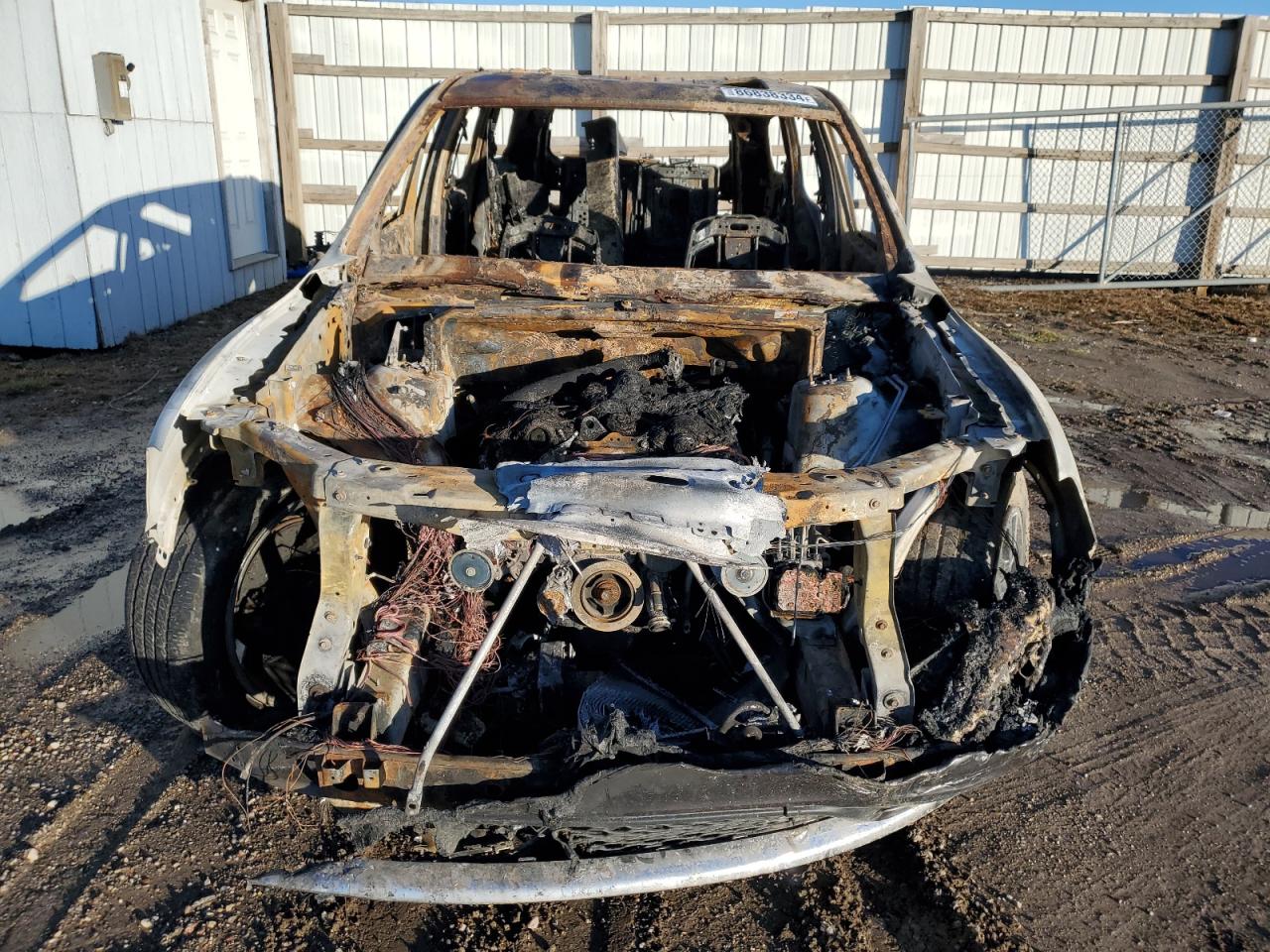 2014 Dodge Durango VIN 1C4RDJEG3EC537281 Copart auction photo, burn / missing/altered vin damage thumbnail 5