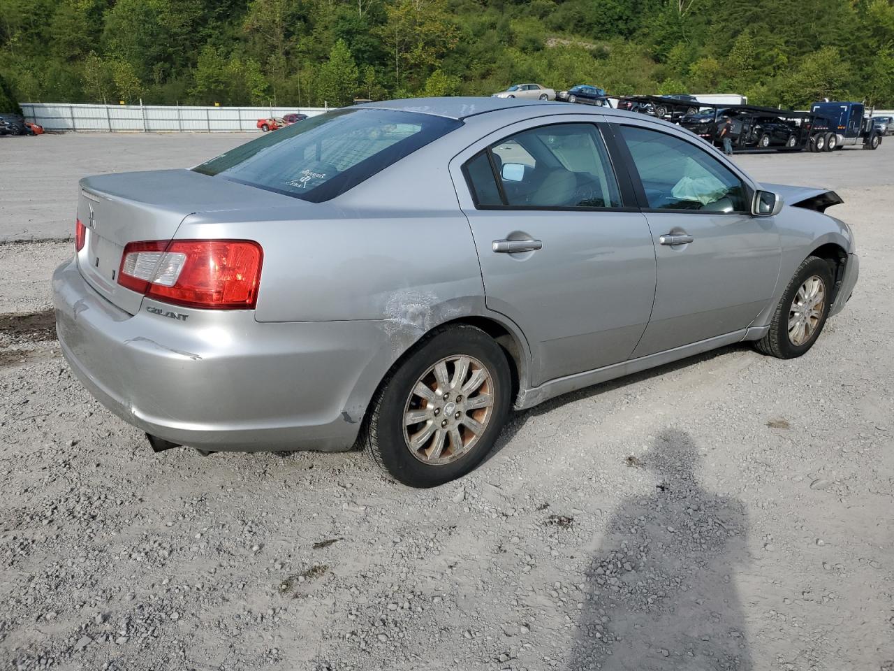 2009 Mitsubishi Galant VIN 4A3AB36F49E037139 Copart auction photo, front end damage thumbnail 3