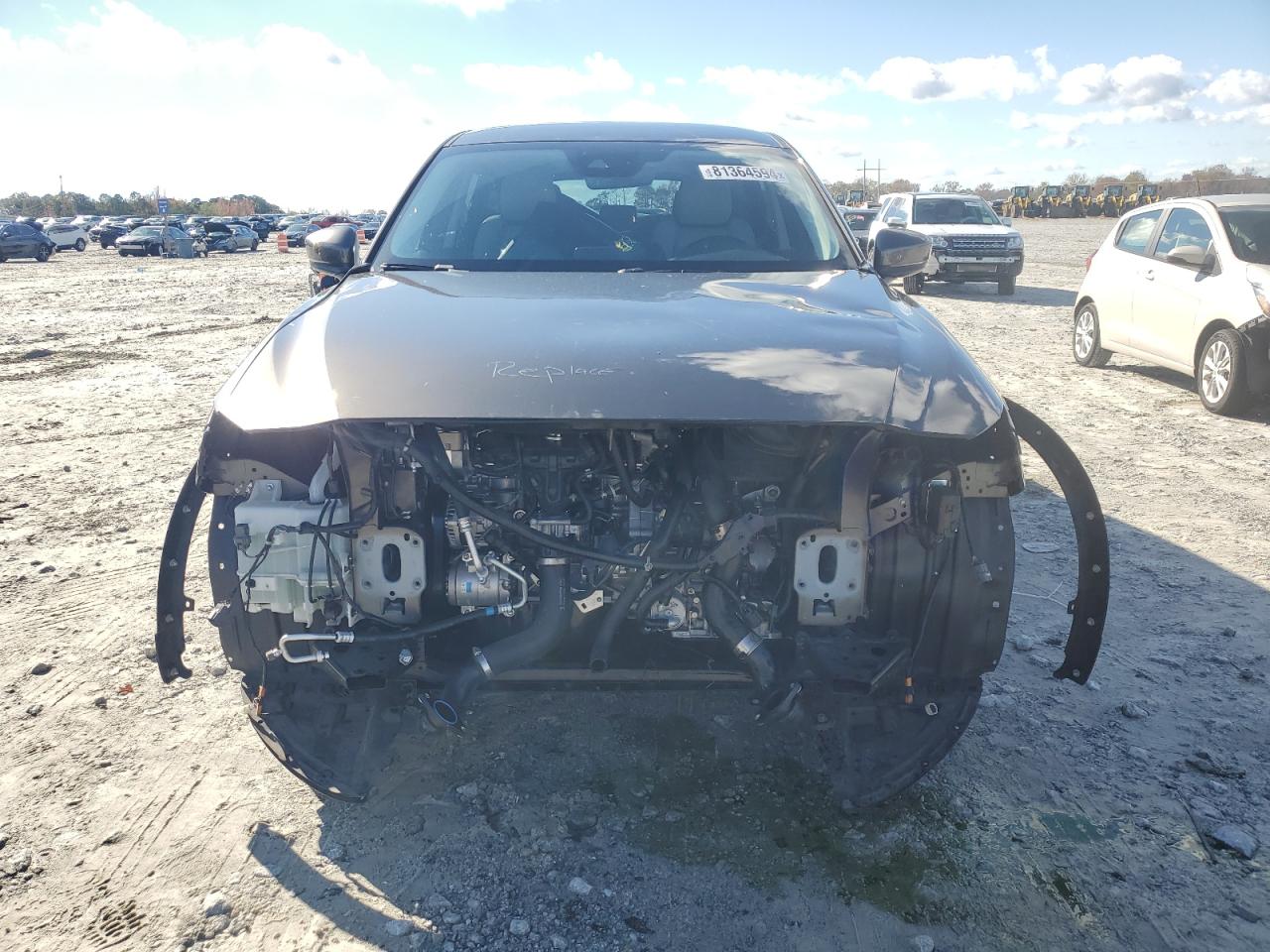 2019 Mazda CX-9 VIN JM3TCBCY0K0327414 Copart auction photo, front end damage thumbnail 5