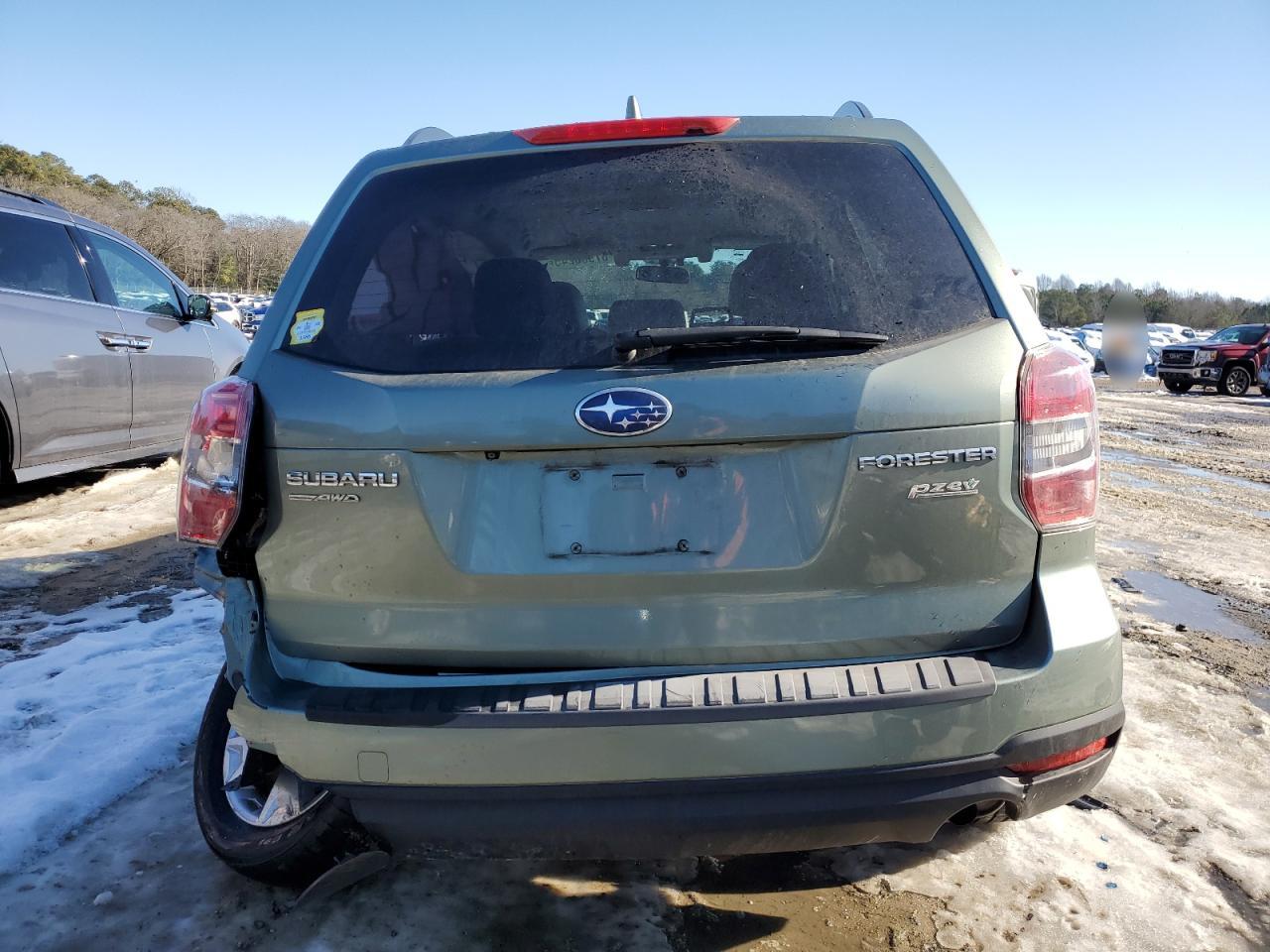 2016 Subaru Forester VIN JF2SJAFC8GH486132 Copart auction photo, all over / minor dent/scratches damage thumbnail 6