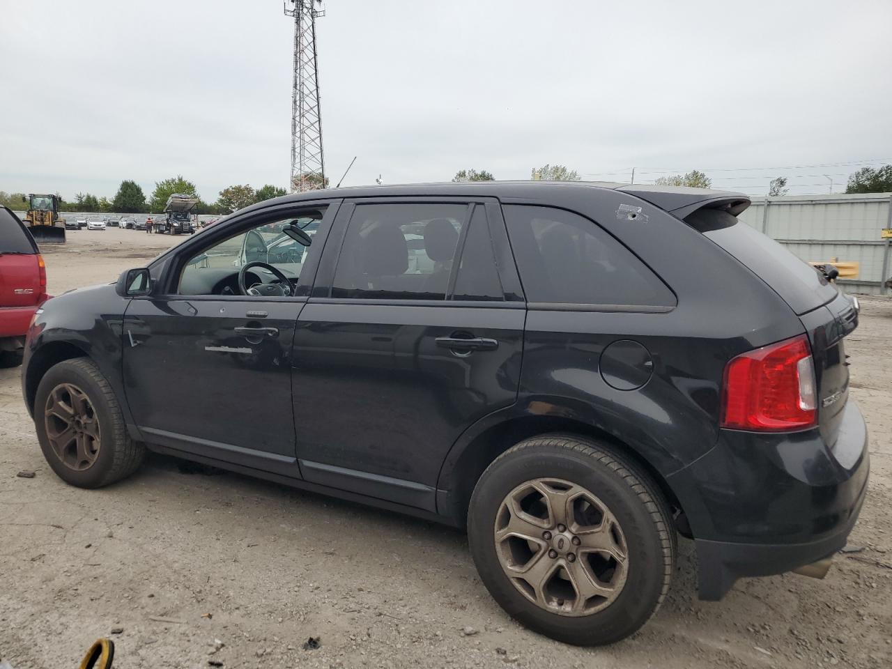 2014 Ford Edge VIN 2FMDK4JC7EBA98229 Copart auction photo, vandalism damage thumbnail 2