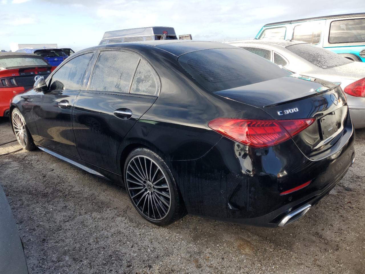 2023 Mercedes-Benz C-klasse VIN W1KAF4GB5PR149825 Copart auction photo, water/flood damage thumbnail 2