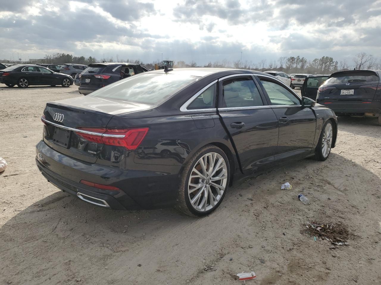 2019 Audi A6 VIN WAUM2AF23KN044734 Copart auction photo, front end / side damage thumbnail 4