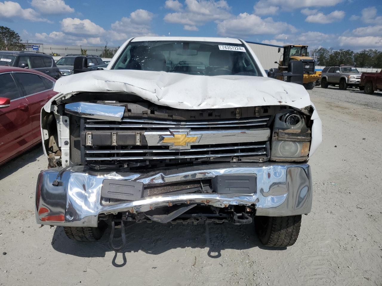 2015 Chevrolet Silverado VIN 1GC1CUEG6FF142996 Copart auction photo, front end damage thumbnail 5