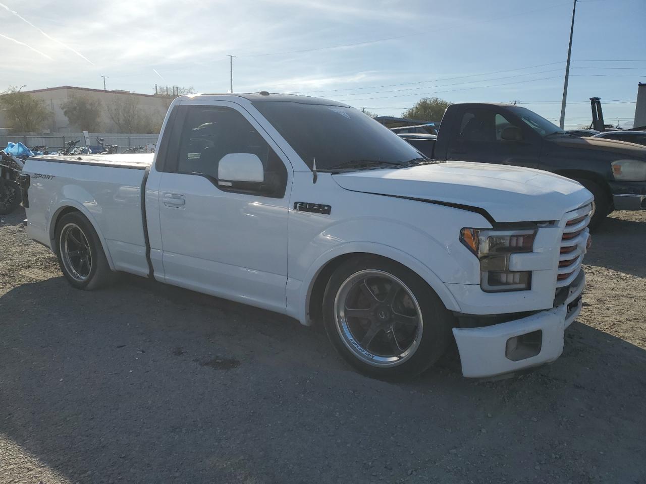 2016 Ford F-150 VIN 1FTMF1C81GKD38092 Copart auction photo, all over damage thumbnail 4