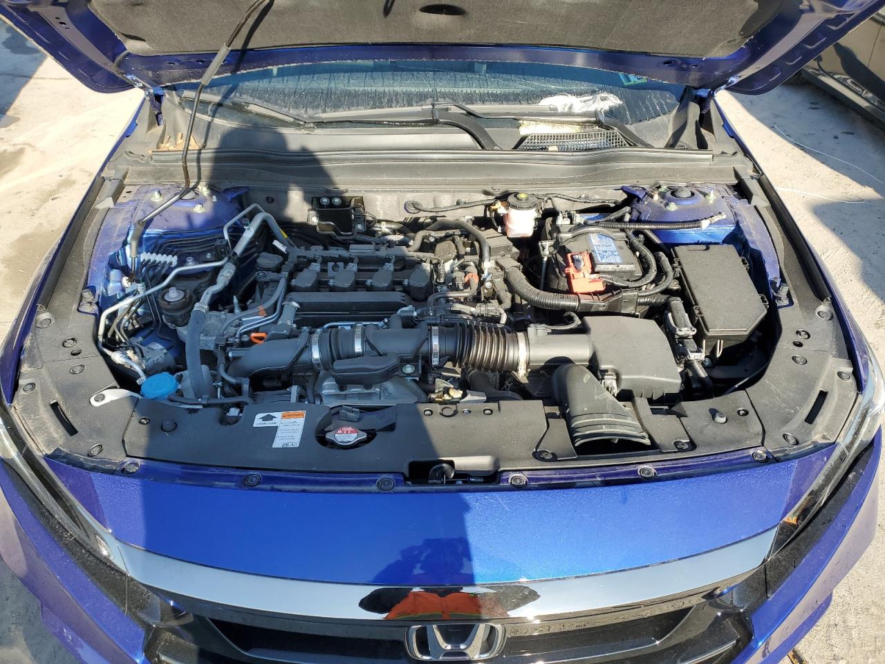 2022 Honda Accord VIN 1HGCV1F39NA010759 Copart auction photo, missing/altered vin damage thumbnail 11