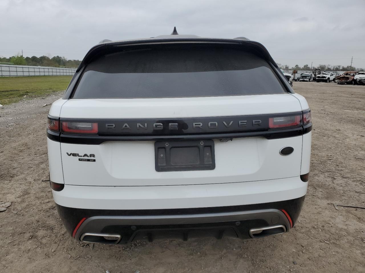 2018 Land Rover Range Rover VIN SALYL2RV8JA730862 Copart auction photo, front end / side damage thumbnail 6