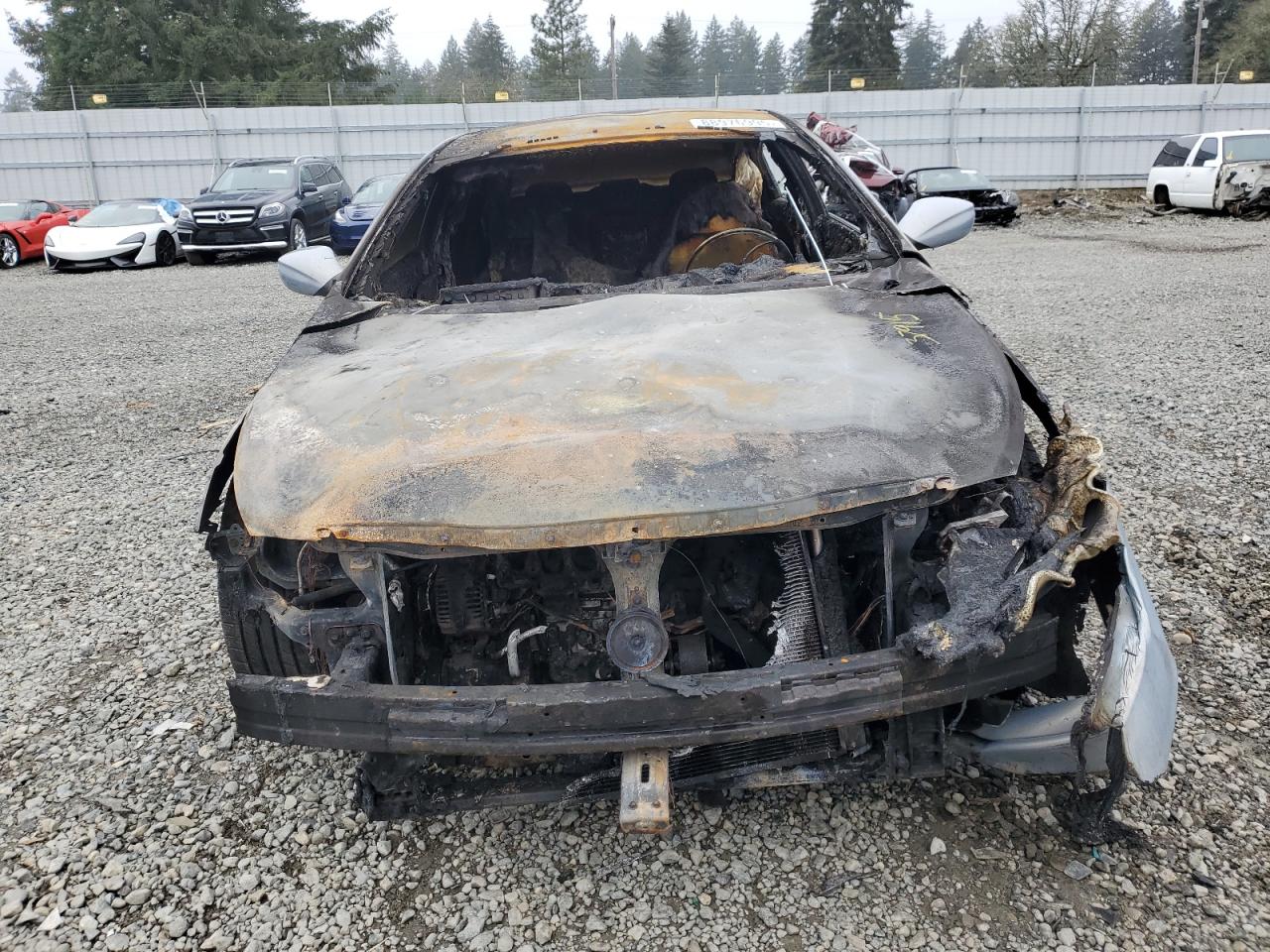 2011 Hyundai Sonata VIN 5NPEB4AC8BH054376 Copart auction photo, burn / rear end damage thumbnail 5