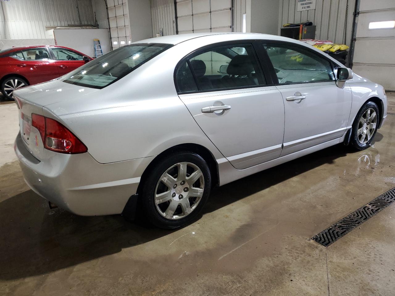 2008 Honda Civic VIN 1HGFA16588L055422 Copart auction photo, side damage thumbnail 3