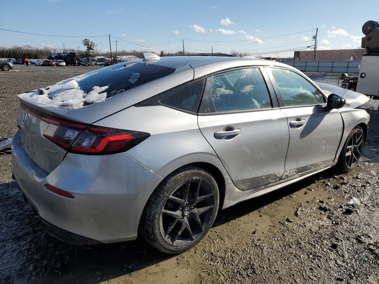 2022 Honda Civic VIN 19XFL2H87NE005363 Copart auction photo, front end damage thumbnail 3