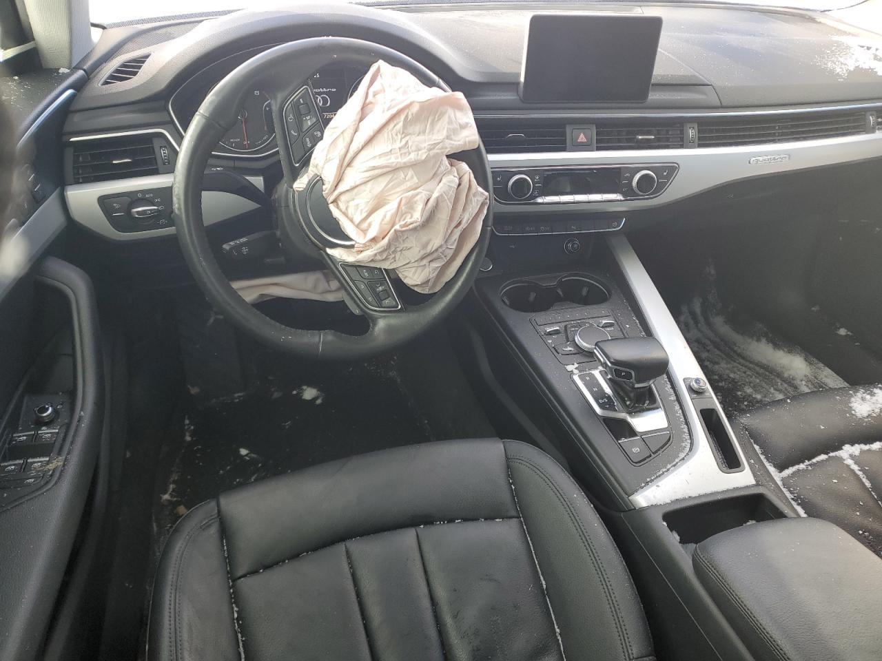 2018 Audi A4 VIN WAUANAF45JN008747 Copart auction photo, front end / side damage thumbnail 8