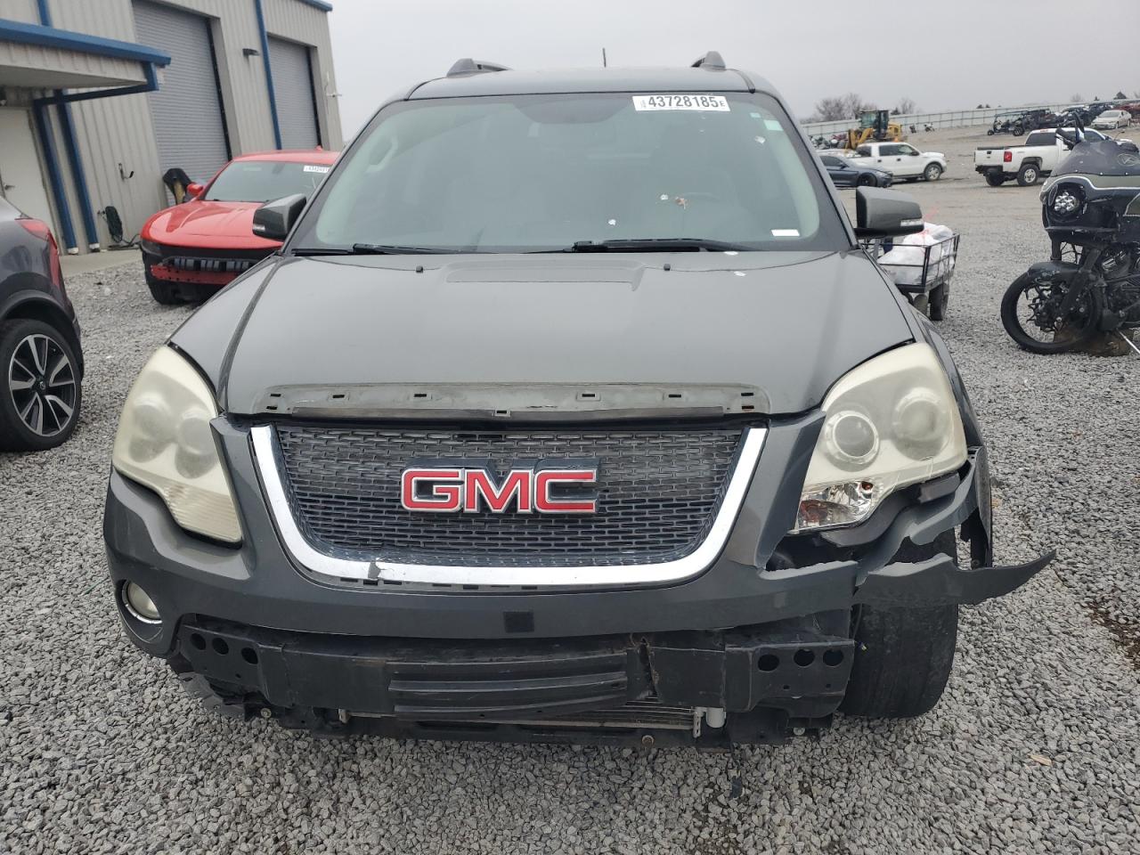 2011 GMC Acadia VIN 1GKKRRED3BJ162558 Copart auction photo, front end damage thumbnail 5