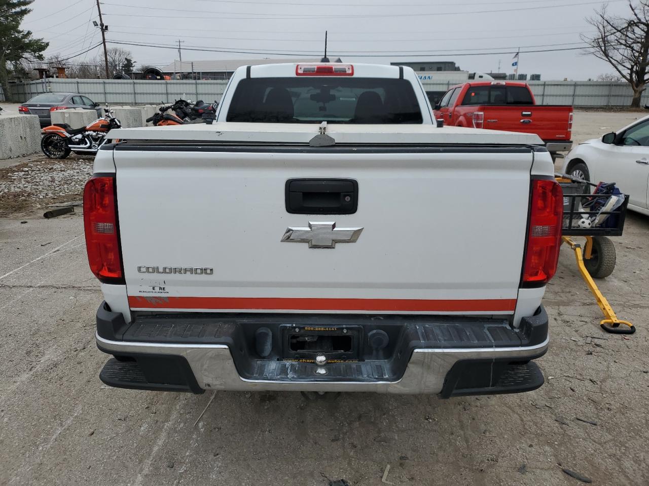 2017 Chevrolet Colorado VIN 1GCHSBEA9H1249719 Copart auction photo, front end damage thumbnail 6